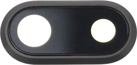 Τζαμάκι Κάμερας Μαύρο για iPhone 8 Plus