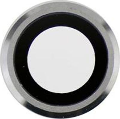 Τζαμάκι κάμερας (camera lens) με Πλαίσιο για Apple iPhone 6/6S - Silver