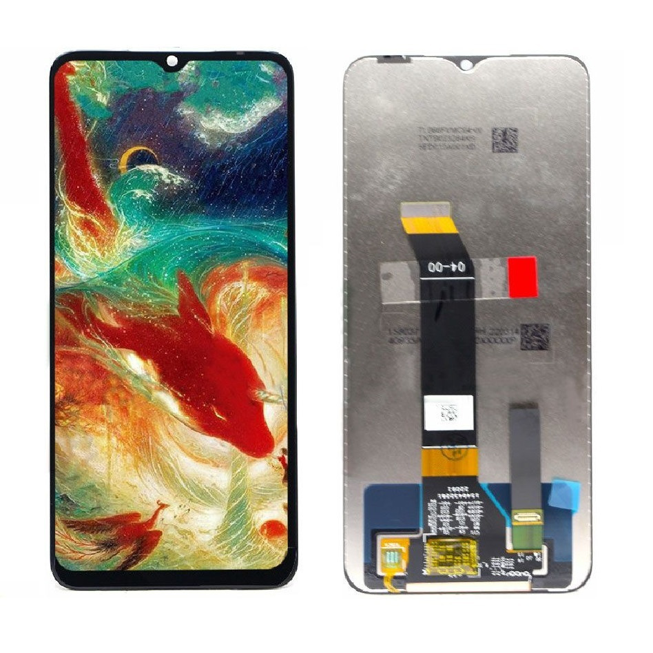 Οθόνη LCD με Μηχανισμό Αφής για Xiaomi Poco M5 (Μαύρο)