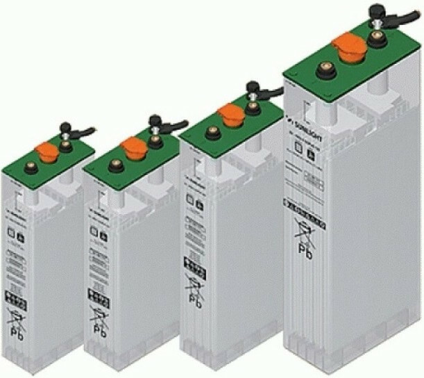 SunLight Μπαταρία Φωτοβολταϊκών SOPzS Ανοιχτού Τύπου Βαθειάς Εκφόρτισης 2V 965Ah (RES 6 SOPzS 965)