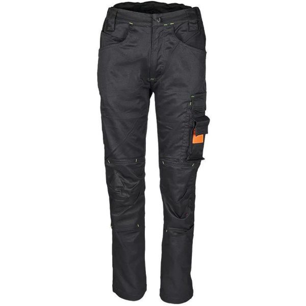 Παντελόνι Εργασίας Ελαστικό (2 way stretch) Sara Actiflex black - Image 2