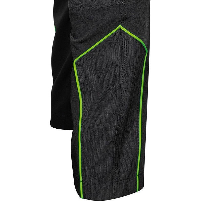 Κυνηγετικό Παντελόνι Ελαστικό 4-way stretch Cofra Velten black/lime - Image 6