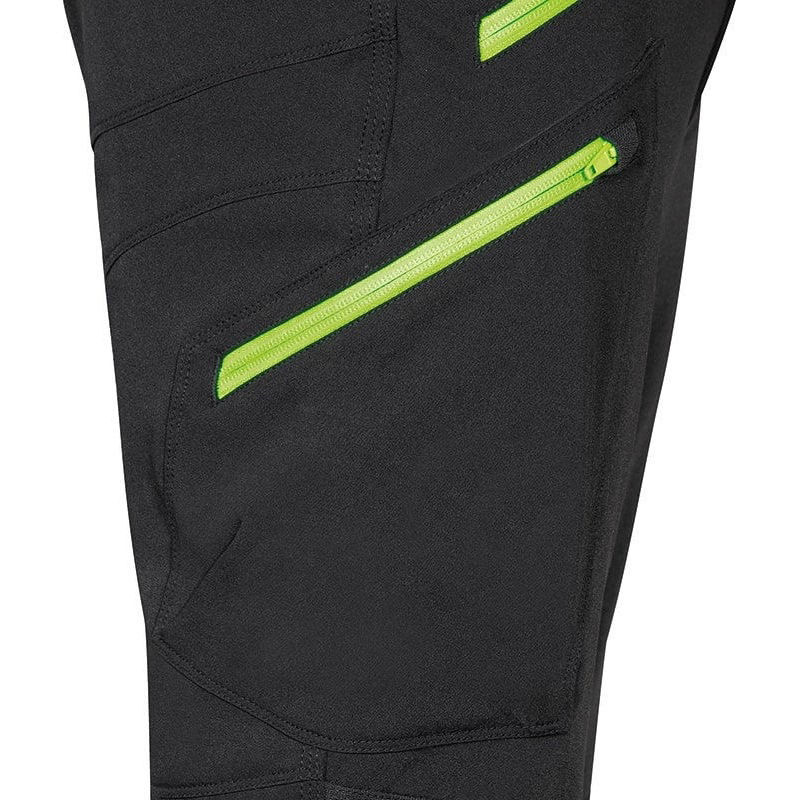 Κυνηγετικό Παντελόνι Ελαστικό 4-way stretch Cofra Velten black/lime - Image 7