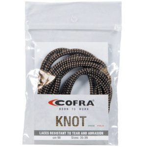Κορδόνια παπουτσιών Cofra black-brown 130εκ.