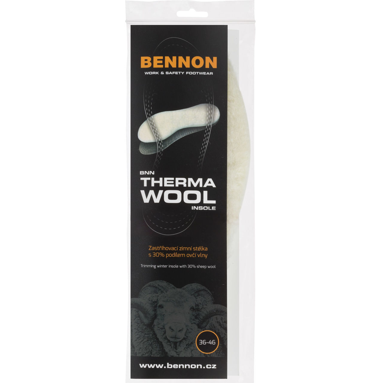 Θερμικοί Πάτοι Παπουτσιών Bennon Therma Wool - Image 4