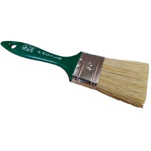 Πινέλα ιταλίας Facile ημίδιπλα επαγγελματικά λευκή τρίχα Νο40 - 1,5