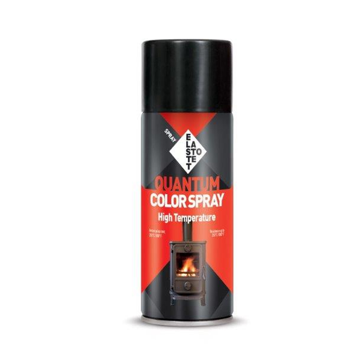 Σπρέι θερμοκρασίας λευκό Quantum high temperature - 400ml