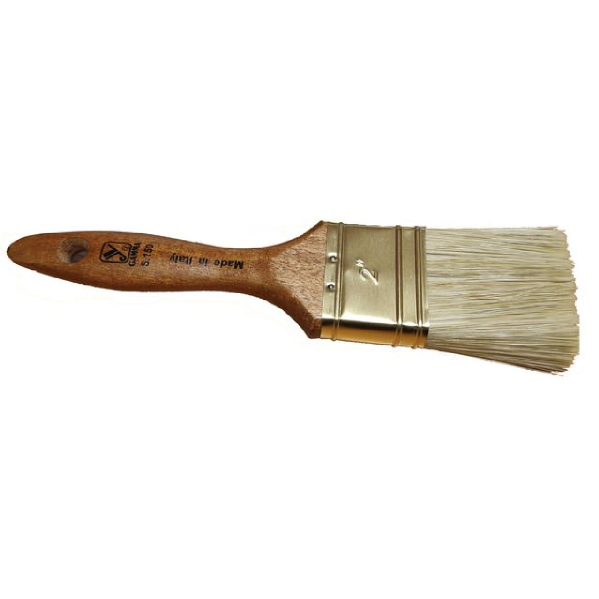 Πινέλα ιταλίας S150 υπέρδιπλα επαγγελματικά λευκή τρίχα Νο40 - 1,5