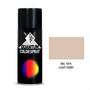 Σπρέι μπεζ ''light ivory'' Quantum RAL 1015 - 400ml