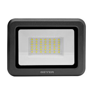 GEYER Προβολέας led μαύρος 30W 4000K 2700LM LPRM30CE