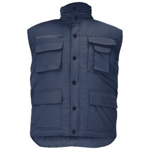 ΓΙΛΕΚΟ ΕΡΓΑΣΙΑΣ TRITON ΜΠΛΕ 4+2 ΤΣΕΠΕΣ 100%poly, 135g/m²