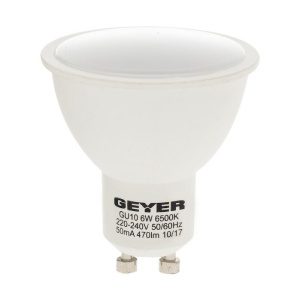 GEYER Λάμπα σποτ led GU10 5W λευκό 470LM LHGC6E