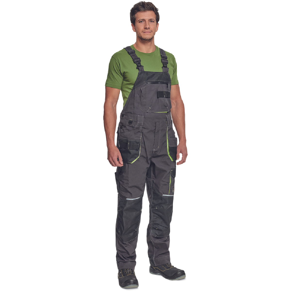 ΦΟΡΜΑ ΕΡΓΑΣΙΑΣ ΜΕ ΤΙΡΑΝΤΕΣ GREENDALE ΑΝΘΡΑΚΙ/ΛΑΙΜ - Image 2