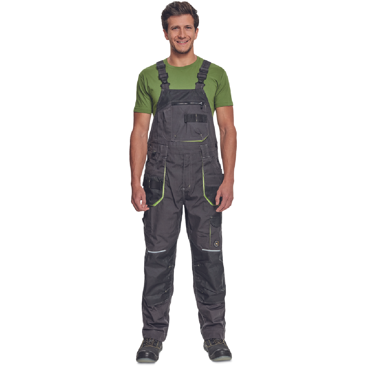 ΦΟΡΜΑ ΕΡΓΑΣΙΑΣ ΜΕ ΤΙΡΑΝΤΕΣ GREENDALE ΑΝΘΡΑΚΙ/ΛΑΙΜ - Image 4