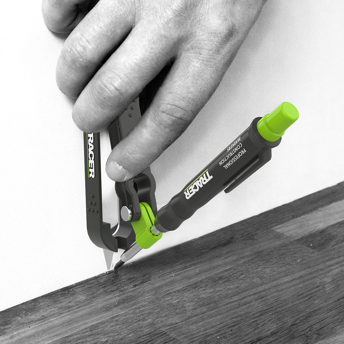 TRACER Διαβήτης - παντογράφος με μολύβι & 6 ανταλλακτικές μύτες APST2 - Image 3