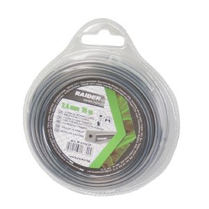 RAIDER Μεσινέζα τετράγωνη με ανθρακόνημα 1.65mm*15mm 110280