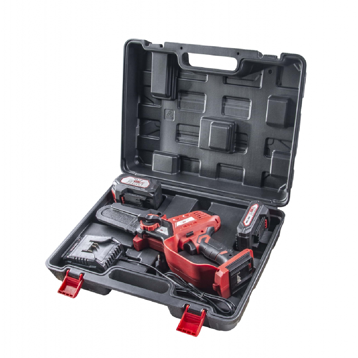 RAIDER R20 set ΑΛΥΣΟΠΡΙΟΝΟ ΜΠΑΤΑΡΙΑΣ ΚΛΑΔΕΥΤΙΚΟ Brushless με 2 ΜΠΑΤΑΡΙΕΣ 2ΑΗ ΚΑΙ 4ΑΗ RDP-SBGP20 075719 - Image 2