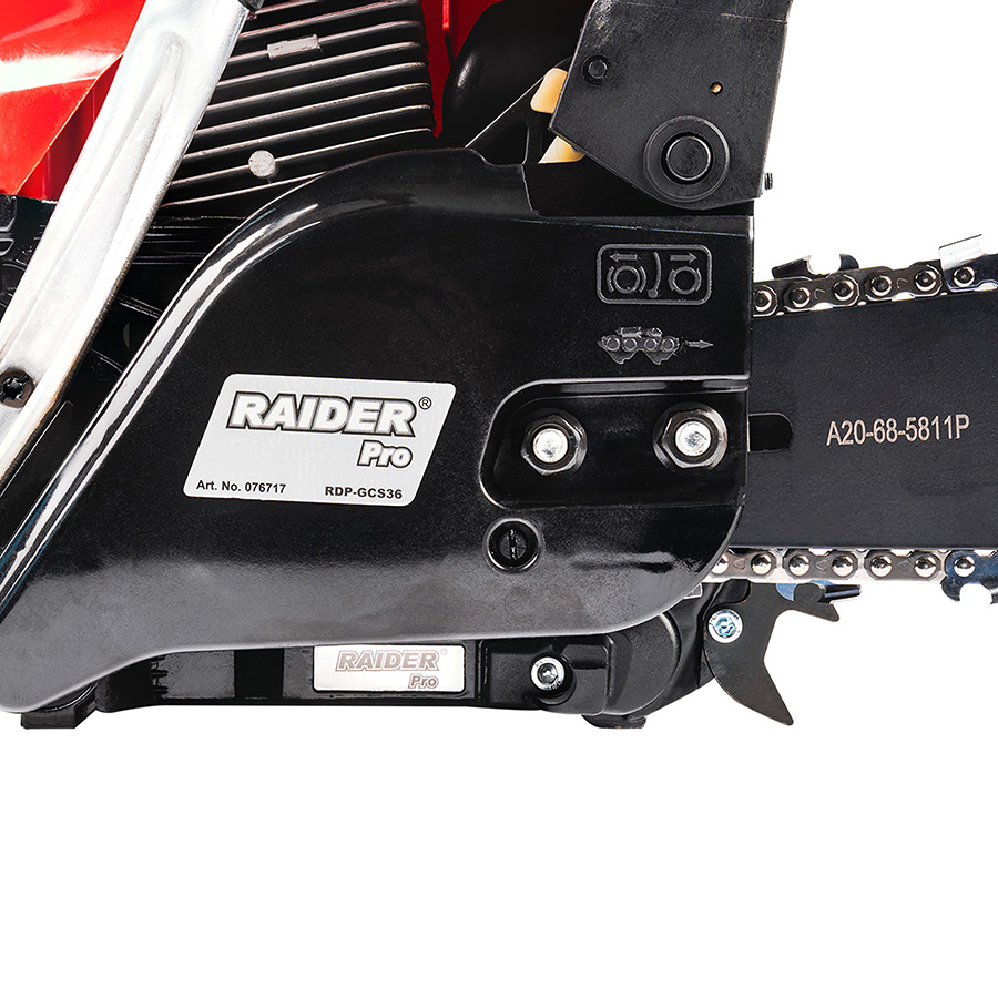 RAIDER Αλυσοπρίονο βενζίνης 8,65kg με λάμα 50cm 4,8hp RDP-GCS36 076717 - Image 3