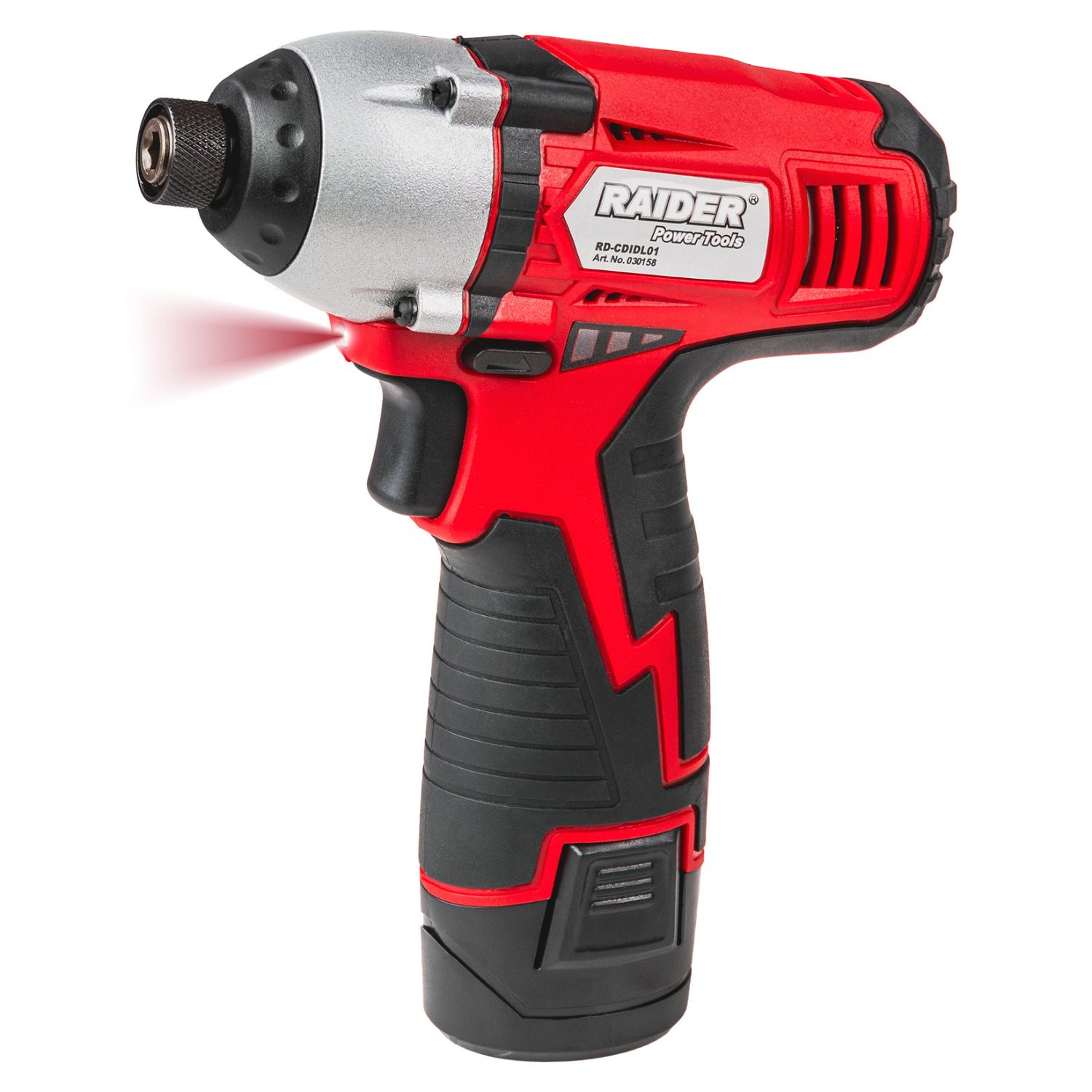 RAIDER Σετ Δραπανοκατσάβιδο & Παλμικό κατσαβίδι 12V 2х1.5Ah RD-CDIDL01 030158 - Image 3