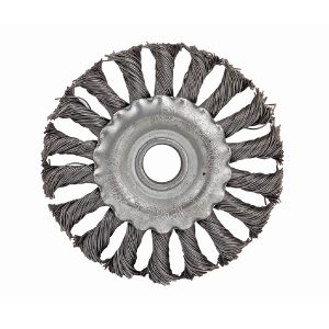 RAIDER Συρματόβουρτσα δίδυμου τροχού 100ΜΜ/4' 171108