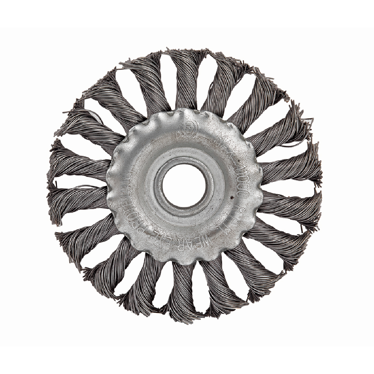 RAIDER Συρματόβουρτσα δίδυμου τροχού 100ΜΜ/4' 171108