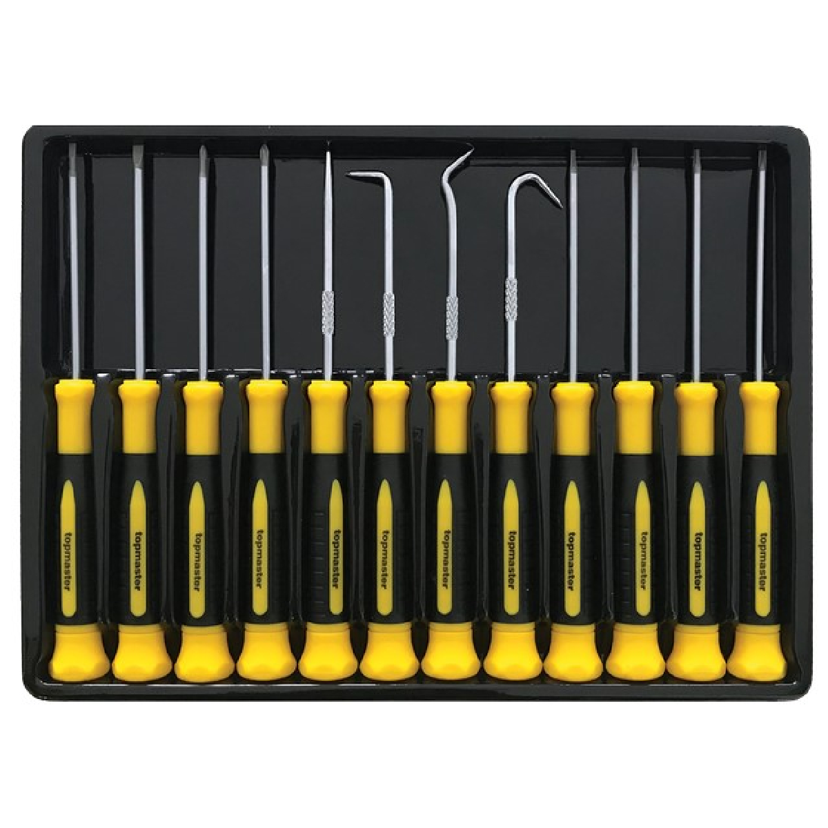 TOP MASTER Κατσαβίδια CR-V σετ 12τεμ 220103 - Image 2