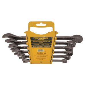 TOP MASTER Γερμανοπολύγωνα σετ 6τεμ Cr-V νίκελ 8-17ΜΜ 235111