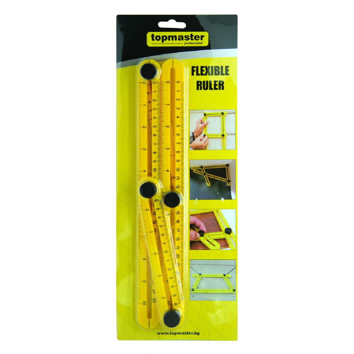 TOP MASTER Πολύμετρο ευέλικτος χάρακας πλαστικό 281203 - Image 2