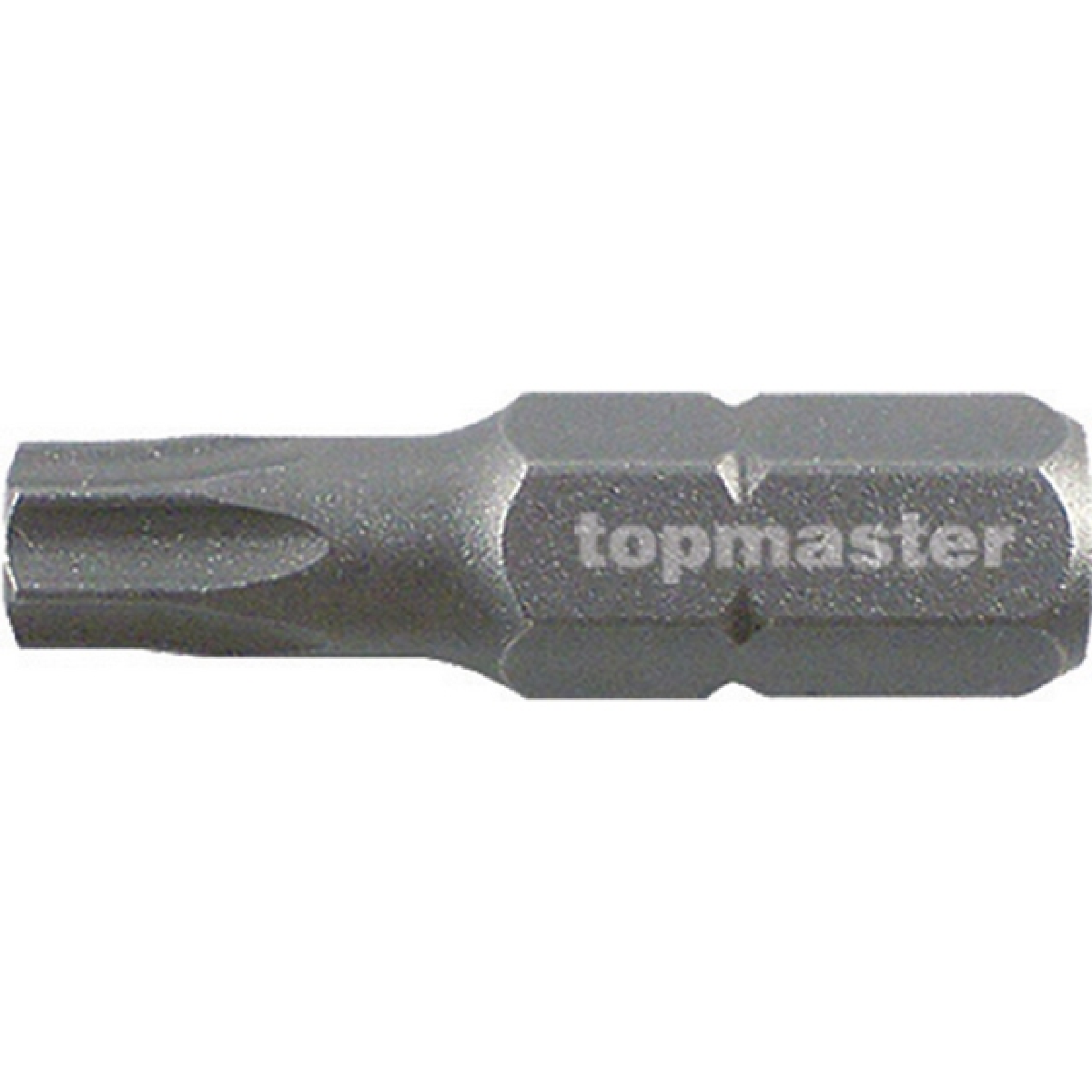 TOP MASTER Μύτη κατσαβιδιού Torx με μέγεθος T25 25mm συσκευασία 2τεμ. 330358
