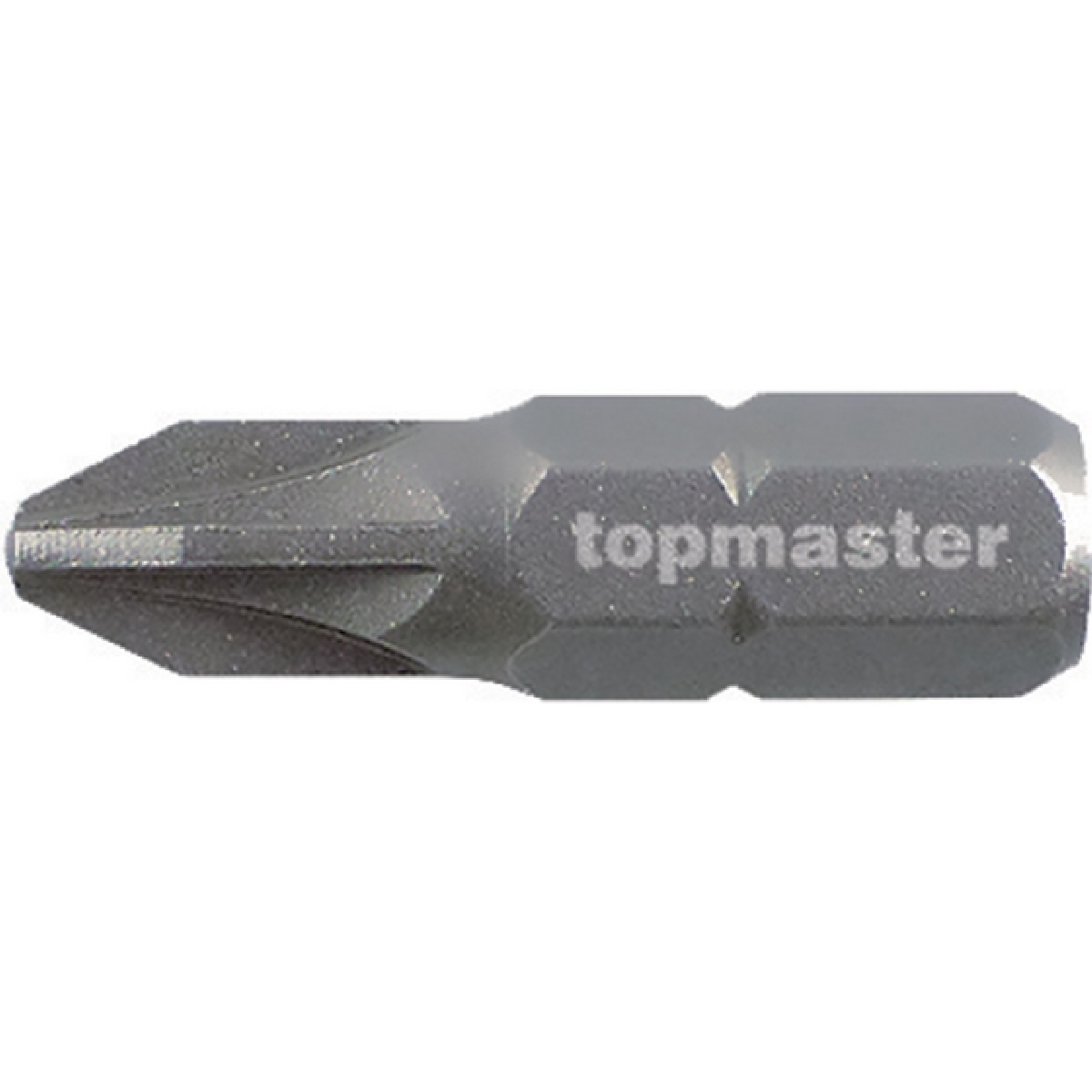 TOP MASTER Μύτη κατσαβιδιού με μέγεθος PZ1 25mm συσκευασία 2τεμ. 338704