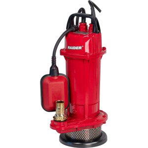 RAIDER Αντλία υποβρύχια καθαρών υδατων RD-CAWP50 370W 1max 34L/min 14m 8m 070157