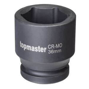 TOP MASTER Καρυδάκι αέρος εξάγωνο με καρέ υποδοχής 3/4 30ΜΜ μήκους 52MM 330691