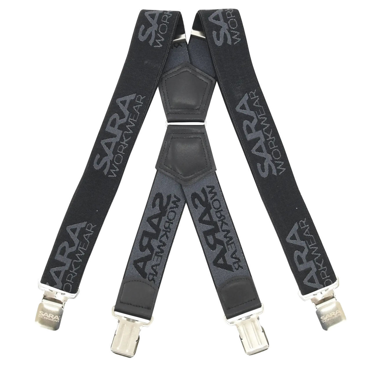 Ελαστικές Τιράντες Εργασίας Sara Workwear black/dark grey