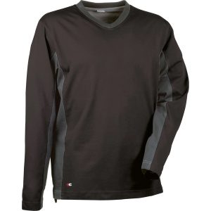 Μπλούζα Βαμβακερή Cofra Madeira black/anthracite