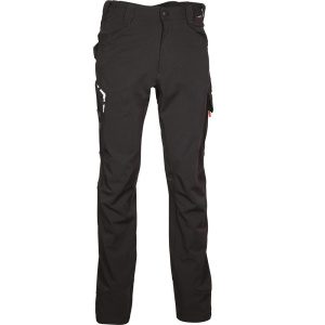 Παντελόνι Εργασίας Ελαστικό 4-way Stretch Cofra Hagfors black/black