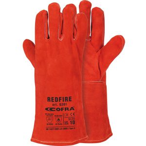 Γάντια Δερμάτινα πυρίμαχα Cofra Redfire